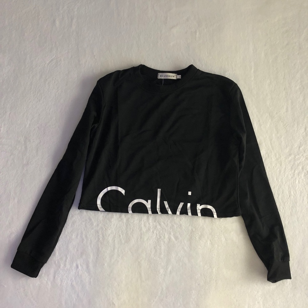 Crop “Calvin Klein” shirt